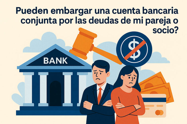 Cómo evitar el embargo de una cuenta compartida